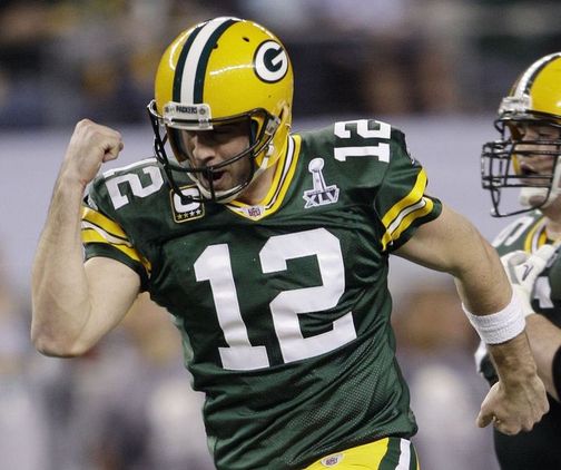 Green Bay Packers a remporté la course avec des gardes en cours d'exécution